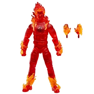 Marvel Legends Series Human Torch, I Fantastici Quattro: Primi Passi Modellino Giocattolo 6" - Foto 1 di 11