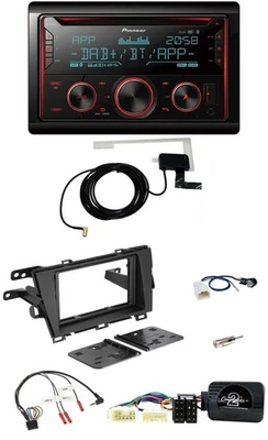 Pioneer 2DIN Lenkrad DAB USB CD Bluetooth Autoradio für Toyota Prius 2009-2016 - Bild 1 von 4