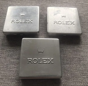 3 x Rolex Zifferblatt Dosen / Aludosen , gebraucht - Bild 1 von 4