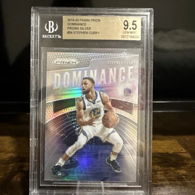 Panini Prizm Silver Stephen Curry BGS 2019 9,5 Gem Mint #24 Foto 1 de 2