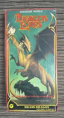 Grenadier Models Dragon Lords Brass Dragon Painted 1984 Complete - Image 1 of 4