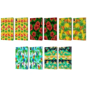 HEAD CASE DESIGNS TROPICAL PARADISE LEATHER BOOK WALLET CASE FOR APPLE iPAD - Picture 1 of 11