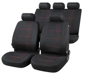 COPRISEDILI PER RENAULT TWINGO 1993-2007 I 13425 NERO FODERE AUTO COMPATIBILI - Foto 1 di 9