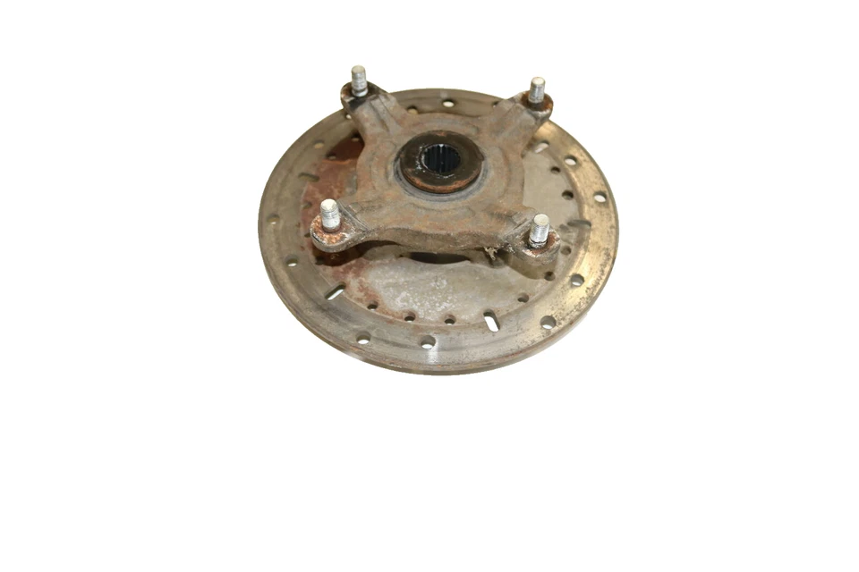 Polaris Sportsman 700 Carb 2002 4x4 cubo de rueda delantera derecha izquierda y disco de disco Foto 1 de 4