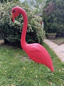 Pink Inc. Flamingo -Salmon color Garden ornament  -Discontinued model 