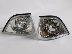 PAR DE LUCES DE ESTACIONAMIENTO ESQUINERAS CROMADAS BMW E36 2D 92-98 318is 325i 328i M3 - Imagen 1 de 1