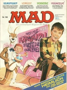 MAD  Nr. 196 Was berühmte Leute heimlich an die Wand kritzeln - Bild 1 von 1