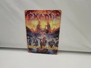 Blechschild Retro 30x20 cm Exodus Blood In Blood Out Deko Heavy Metal Band Kult - Bild 1 von 4