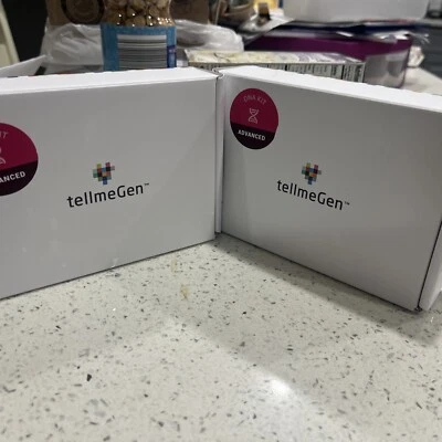 (2) TellmeGen Advanced DNA Test Count of 2*New* 🧬🧬