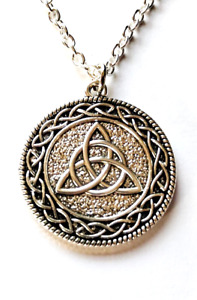 Celtic Book of Shadows the Charmed Ones Pendant 16" Inch Necklace Free Shipping