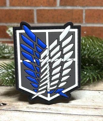 PVC Tactical Morale Patch - Attack On Titan Patch - Anime Wings Patch