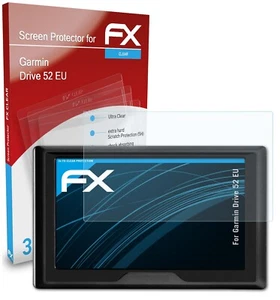 atFoliX 3x Película Protectora para Garmin Drive 52 EU transparente - Imagen 1 de 9