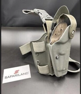 Safariland Foliage Green Beretta M9A4 Drop Leg Holster 6005-73  Right Hand - Picture 1 of 2