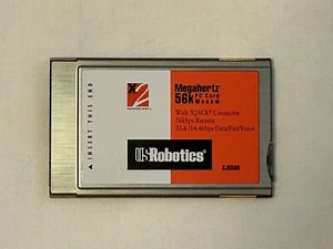 US Robotics Megahertz 56k Modem PC Karte (PCMCIA) mit XJACK Anschluss XJ5560 - Bild 1 von 8