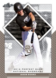 10-Count Lot Jason Rooks 2016 Leaf Perfect Game NIKE All-American Rookies