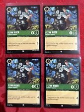 4x Disney Lorcana Floodborn - Flynn Rider - Confident Vagabond- 81/204 x4