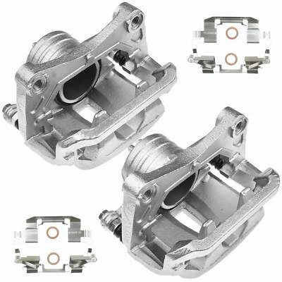 2x Front Disc Brake Caliper w/Bracket for Infiniti FX35 FX45 2003-2005 3.5L 4.5L - Image 1 of 4