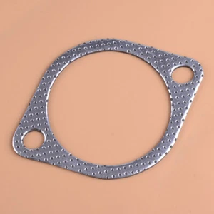 3" Catback Exhaust Header Down Pipe Manifold Collector Flange Gasket 2 Bolt A5 - Afbeelding 1 van 2