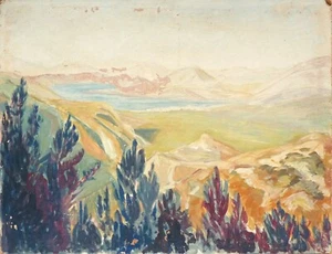Paysage Peinture à l'huile vers 1930 Proche Othon FRIESZ ou VALTAT à restaurer - Foto 1 di 6