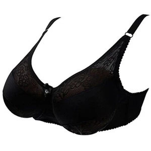 Pocket Bra for Breast Forms Prosthesis Crossdresser Bra Underwired Mastectomy - Picture 1 of 15
