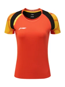 Adult Kid Li-Ning Sports Short Sleeve Tops Tennis Clothes Badminton Wear T-SHIRT - Picture 1 of 13