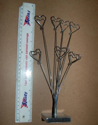 Romantic Table Number Name Card Holders - Photo Stand gift for 7 pictures - Image 1 of 4