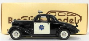 Brooklin 1/43 Scale BRK4 - 1937 Chevrolet Police SFBBC Special 1991 1 Of 300 - Picture 1 of 5