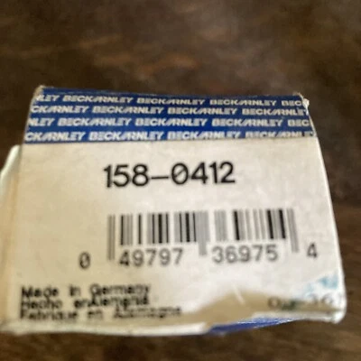 Inyector de combustible Beck Arnley 158-0412 para Mazda MPV 1989-1993 3,0 L-V6 Foto 1 de 4