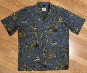David Carey Originals California Sierra Foothills Weinweg Shirt LG Vineyard - Bild 1 von 13