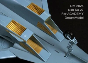 Dream DE-2024 1/48 Su-27 Flanker Photo Etches for Academy - Imagen 1 de 11