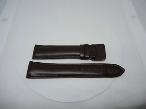 Neues Longines Lederarmband, braun, 22 mm, Made in France - Picture 1 of 3
