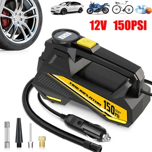 Car Air Tire Pump Inflator Compressor LED Digital Electric Portable 150PSI 12V - Picture 1 of 16