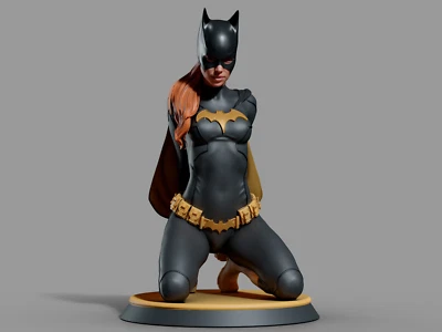 Batgirl modello in resina kit da assemblare e dipingere - Immagine 1 di 4