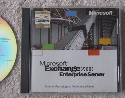 Microsoft Exchange 2000 Enterprise Server Windows Scalable Messaging & Collabo.. - Image 1 of 4