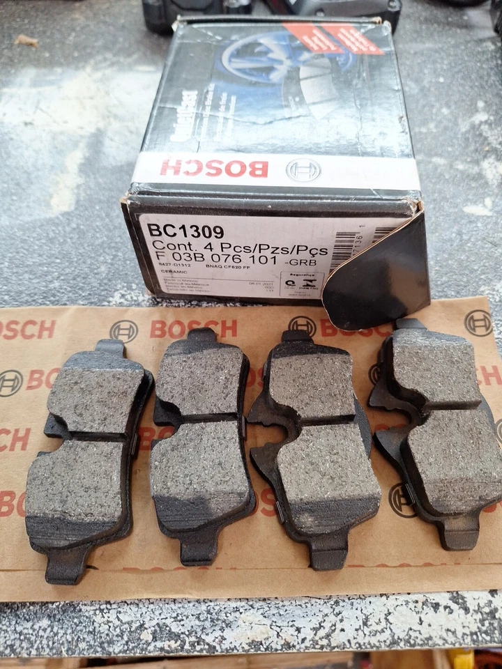 Juego de pastillas de freno de disco Bosch BC1309 para Mini Cooper Foto 1 de 1