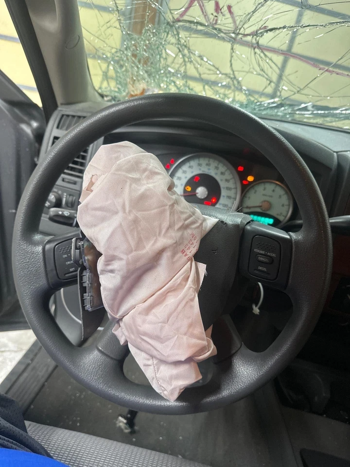 2005 2006 DODGE DAKOTA РУЛЕВОЕ КОЛЕСО * С КРУИЗ-КОНТРОЛЕМ * OEM YP211DHAA - Изображение 1 из 1