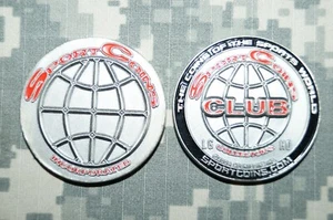 Coins of the Sports World Club Collectors Challenge Coin - Picture 1 of 2