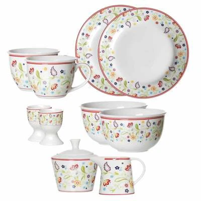 Ritzenhoff & Breker SHANTI Frühstücksservice 10-teilig spülmaschinenfest 2 Pers. - Bild 1 von 4