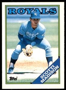 1988 Mint * Topps Traded Scotti Madison Kansas City Royals #63T