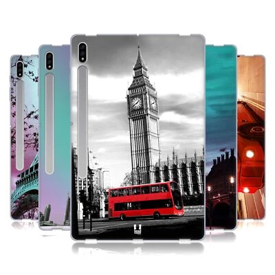 HEAD CASE DESIGNS BEST OF PLACES SET 2 GEL CASE FOR SAMSUNG TABLETS 1 - Image 1 of 4