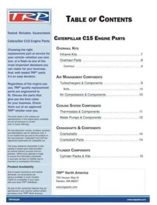 Cat-C15-Engine-Parts-Manual - Picture 1 of 4