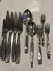 S085 Job Lot Stainless Steel Cutlery Knife Fork Spoon Mixed