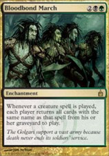 Bloodbond March - Ravnica - NM, English MTG Magic FLAT RATE SHIP