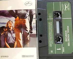 Scorpions "Animal Magnetism" Cassette Tape •German Hard Rock• Rudolf Schenker - Picture 1 of 2