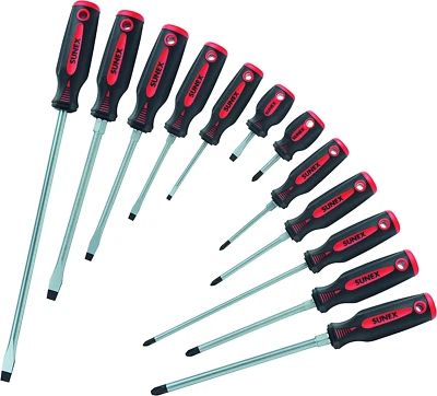 Sunex 1112SS Combination Screwdriver Set, 12Piece - Image 1 of 4