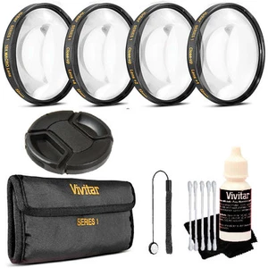 Vivitar 52mm Professional Macro Close Up Kit + Top Kit for All 52mm Lenses - Picture 1 of 4