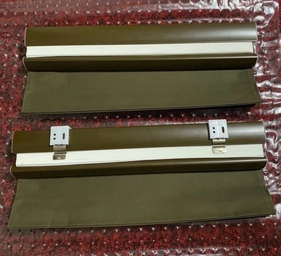 2 piezas. Sin taladro PAÑO DE DOBLE CARA Y PERSIANA DE VENTANA DE PAPEL. 20 x 72 pulgadas Foto 1 de 3