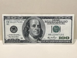 Series 2006 ~ US One Hundred Dollar Bill $100 ~ New York - HB 11144713 G - Picture 1 of 3