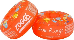 Zoggs Arm Rings Dual Buoyancy Arm Bands Swimming Armbands for Kids Orange/Mul... - Picture 1 of 4