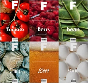 Magazine F - Food Documentary English Ver. (Tomato Berry Bean Clam Beer Egg) - Foto 1 di 13